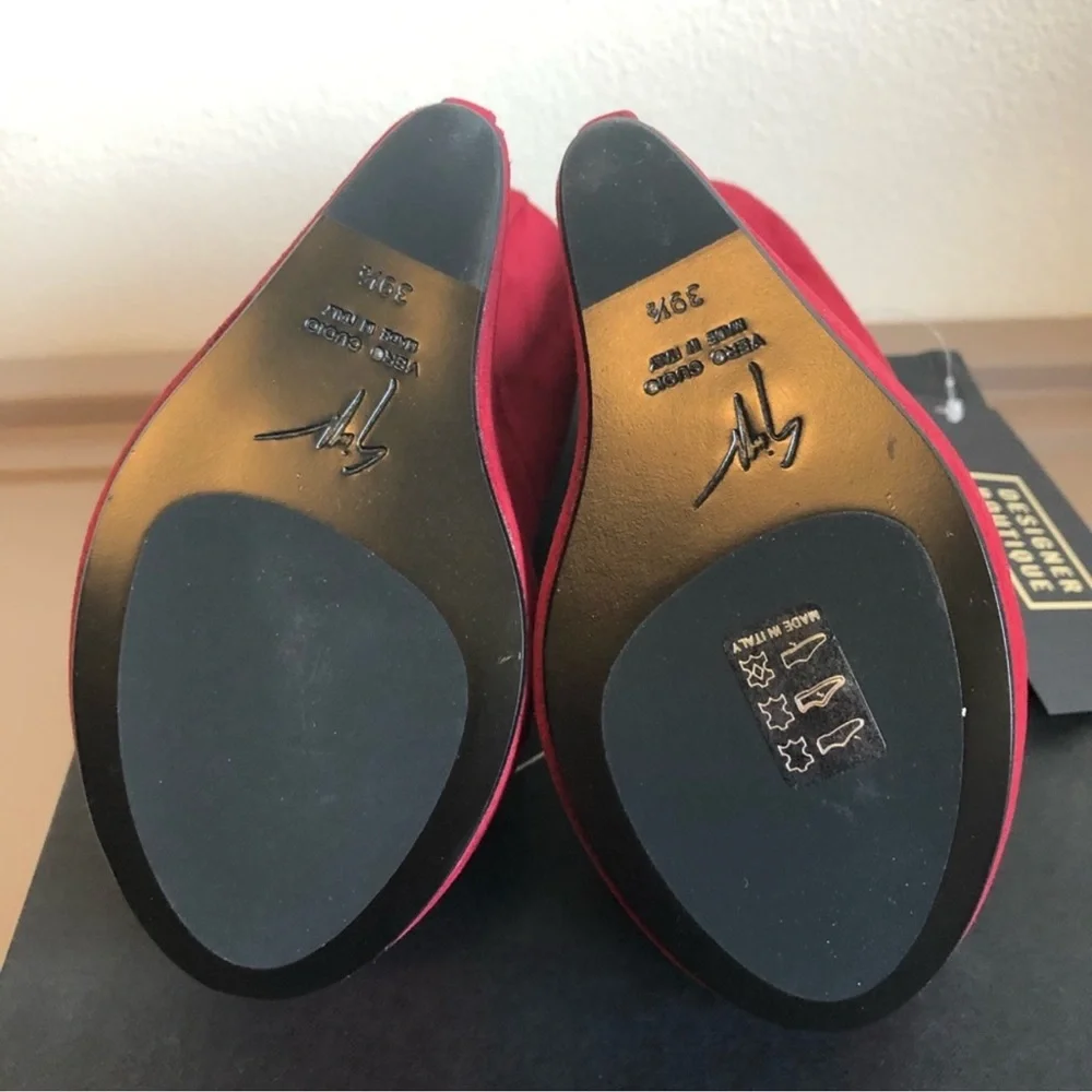 Giuseppe Zanotti Sculpted Wedges NIB 39.5